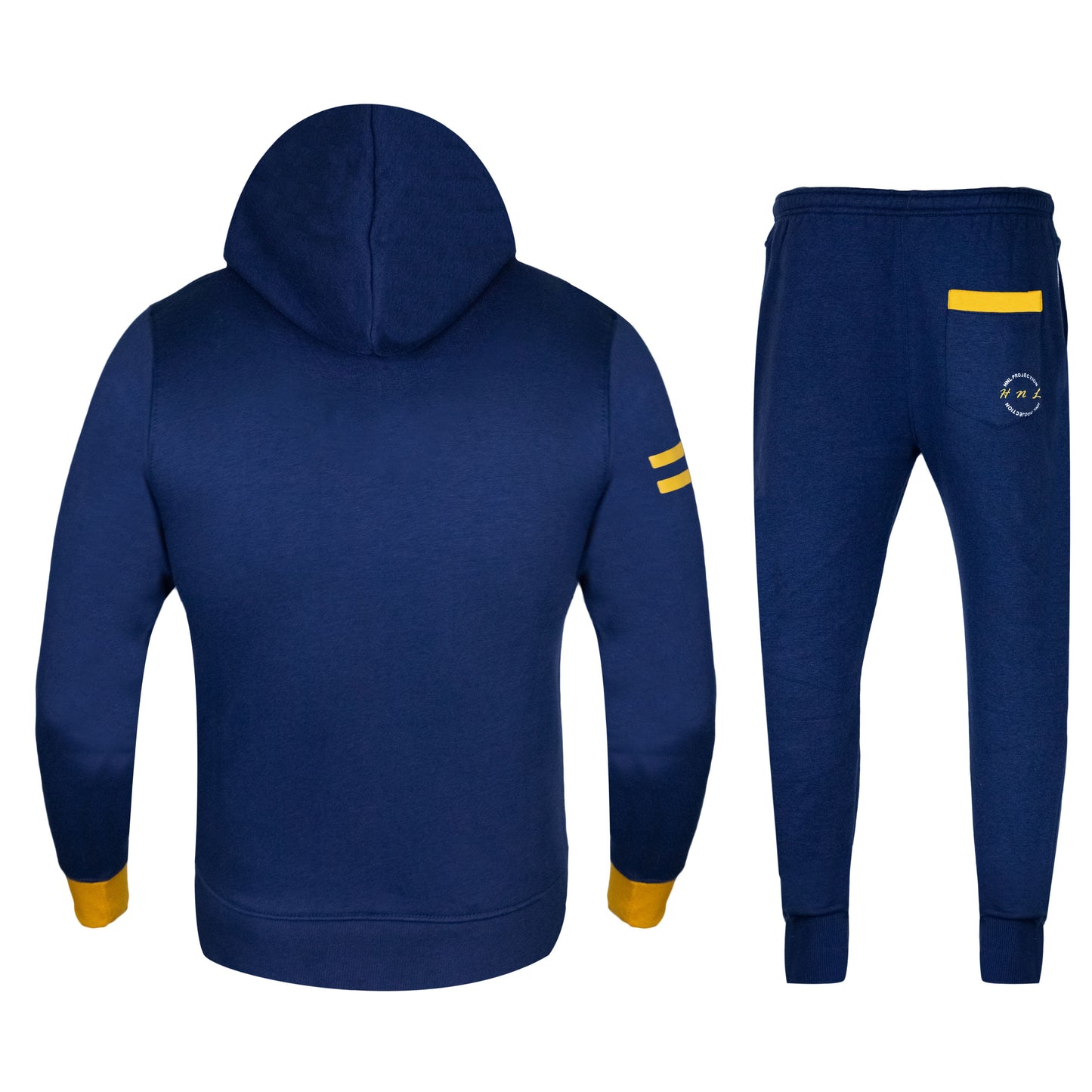 KIDS HNL INDIGO/MUSTARD 55 STRIPE TRACKSUIT