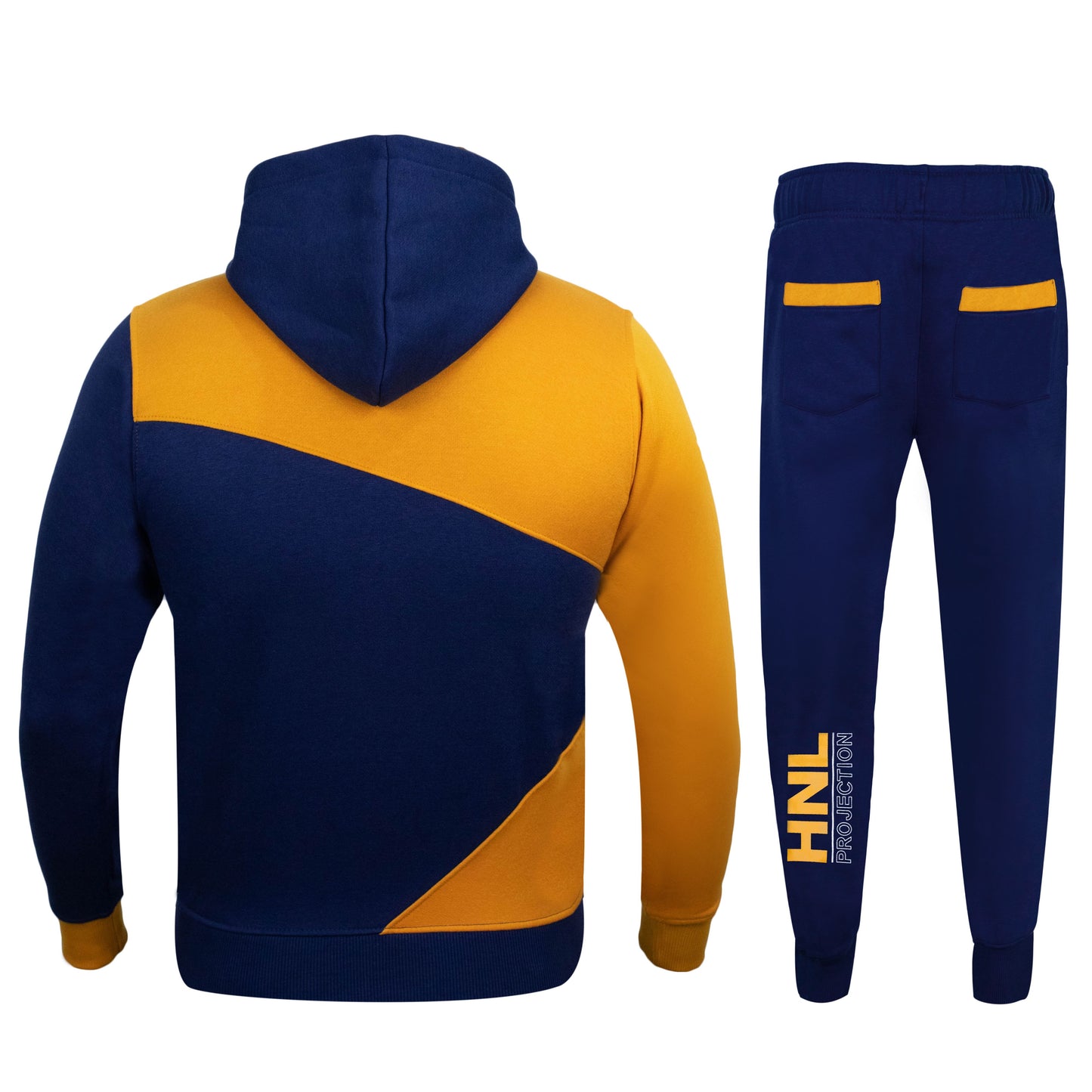 KIDS HNL INDIGO/MUSTARD STYLE TRACKSUIT