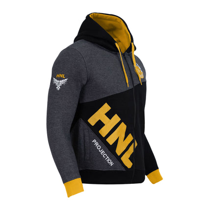 MEN HNL BLACK/MUSTARD DADDY STYLE TRACKSUIT