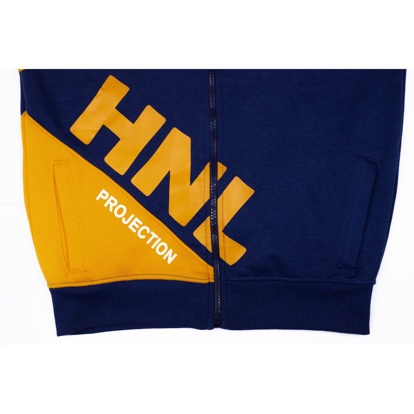 KIDS HNL INDIGO/MUSTARD STYLE TRACKSUIT