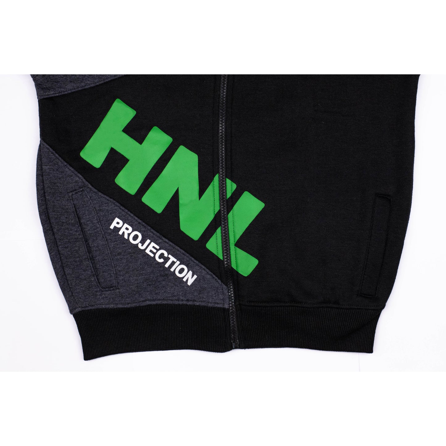 KIDS HNL BLACK/GREEN STYLE TRACKSUIT