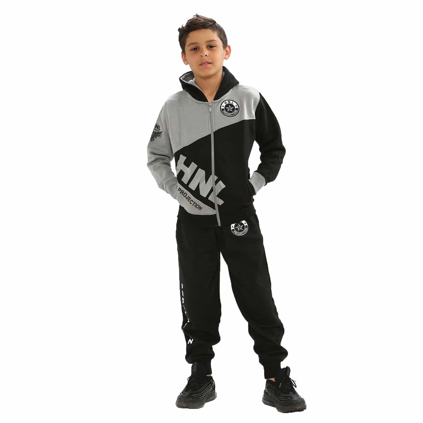 kids-hnl-black/steelgrey-daddy-style-tracksuit-hnl-projection-track-suits-505-kids-tracksuits-0